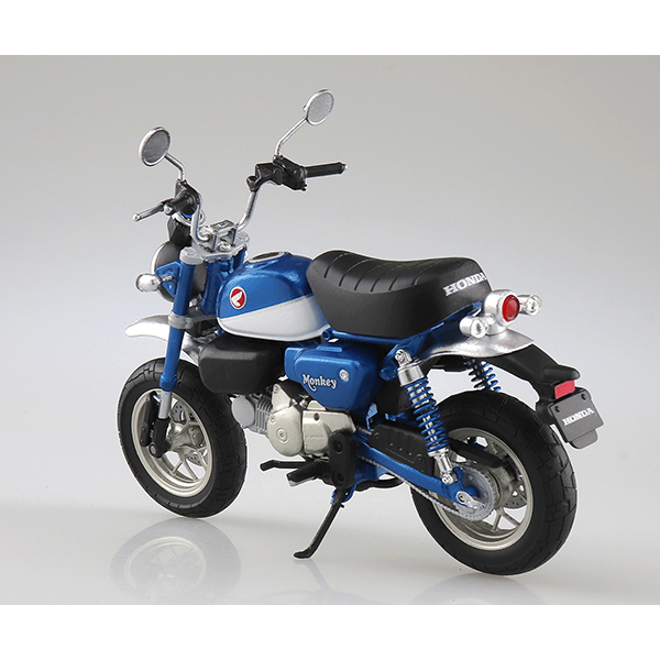 【アオシマ】Honda Monkey125 パールグリッターリングブルー