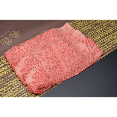 松阪牛すき焼肉（ロース・肩ロース）600g (HK-MSK18)