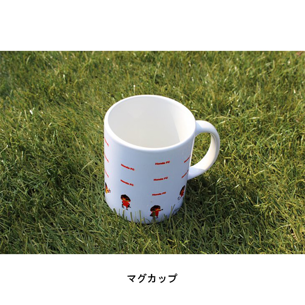 【Honda FC】パッサーロぬいぐるみ・マグカップ・缶バッチ（白）セット