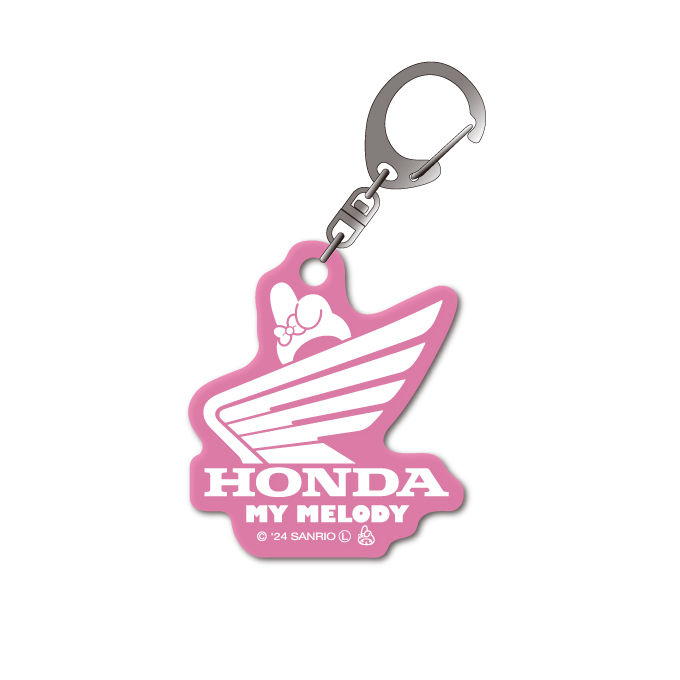 【HONDA×サンリオキャラクターズ 】アクリルキーホルダー マイメロディ(LCK-062)