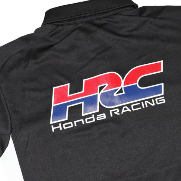 【HRC】ラグランポロシャツ（ブラック）HRC24014-1