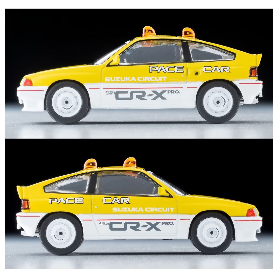 【トミカリミテッドヴィンテージネオ】LV－N318b ホンダ バラードスポーツ CR－X MUGEN CR－X PRO 鈴鹿サーキット ペースカー (黄／白)