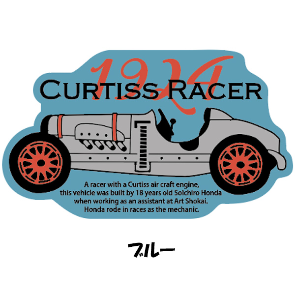 【鈴鹿サーキットオリジナル】CURTISS RACERステッカー 各種